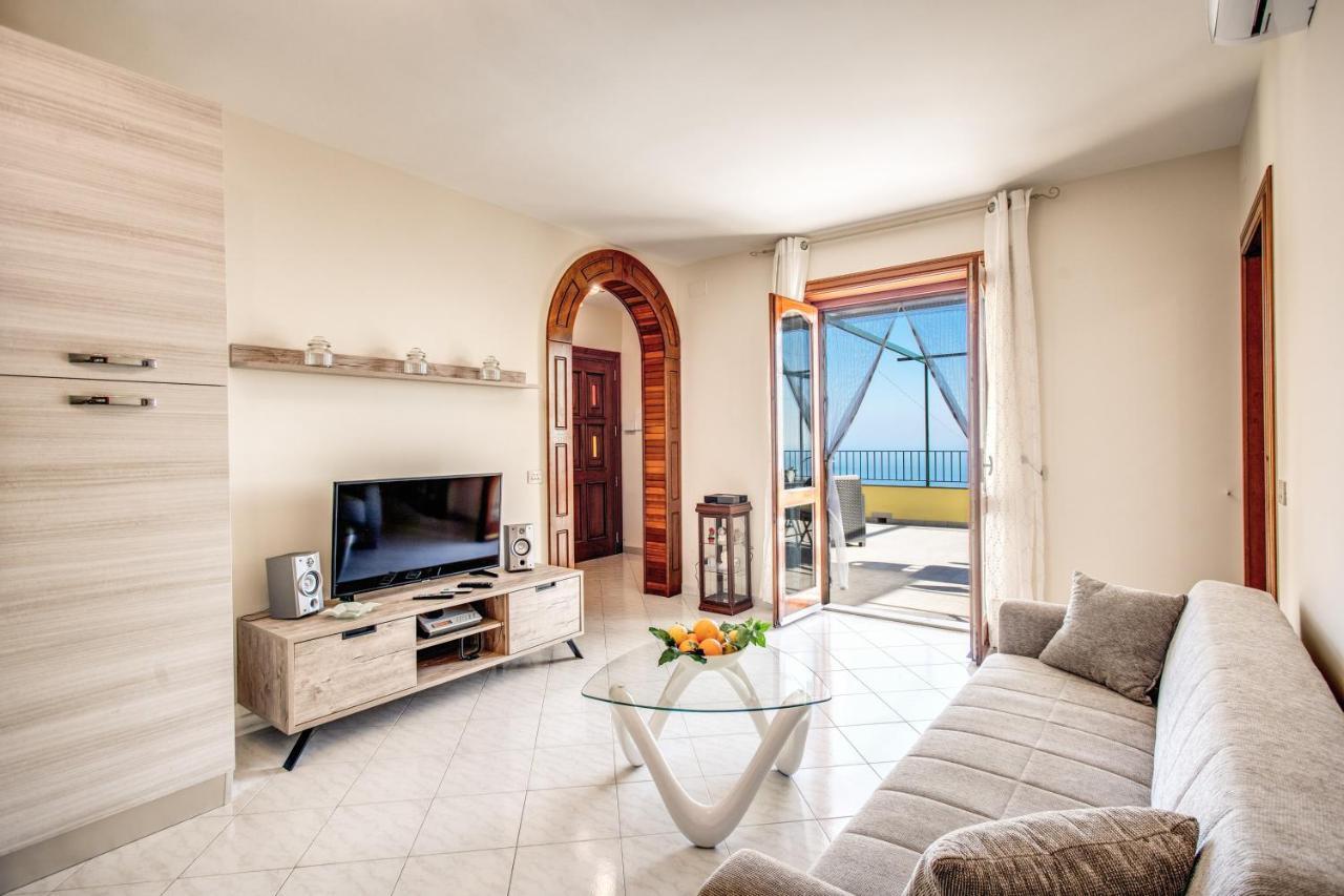 Magdalene'S House - Sea View Terrace Apartment Massa Lubrense Luaran gambar