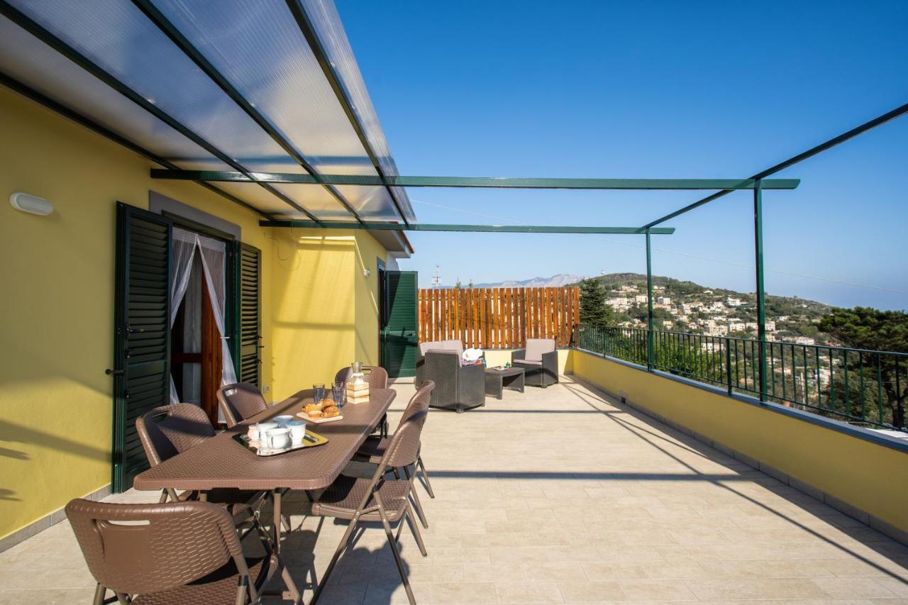 Magdalene'S House - Sea View Terrace Apartment Massa Lubrense Luaran gambar